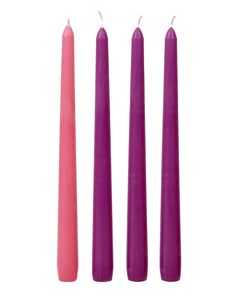 Taper candles
