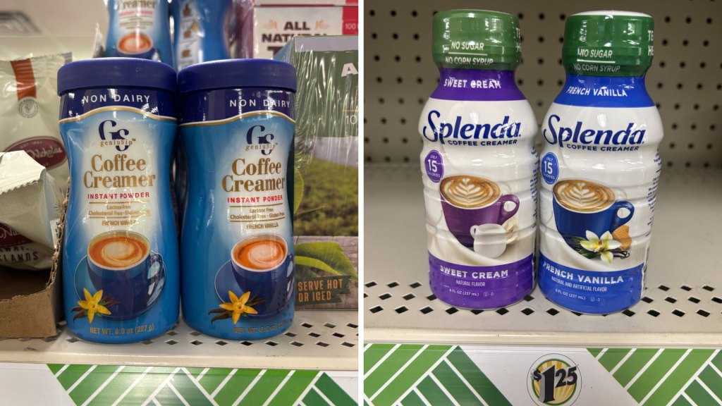 Coffee creamers