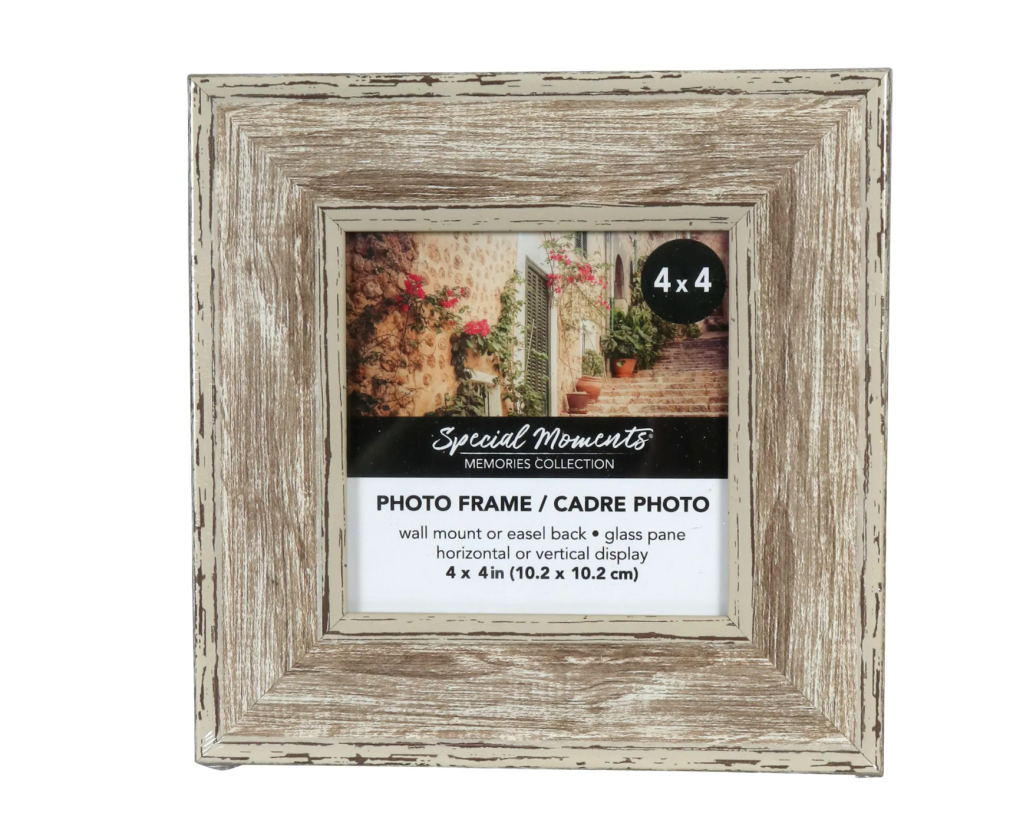 Wooden picture frame