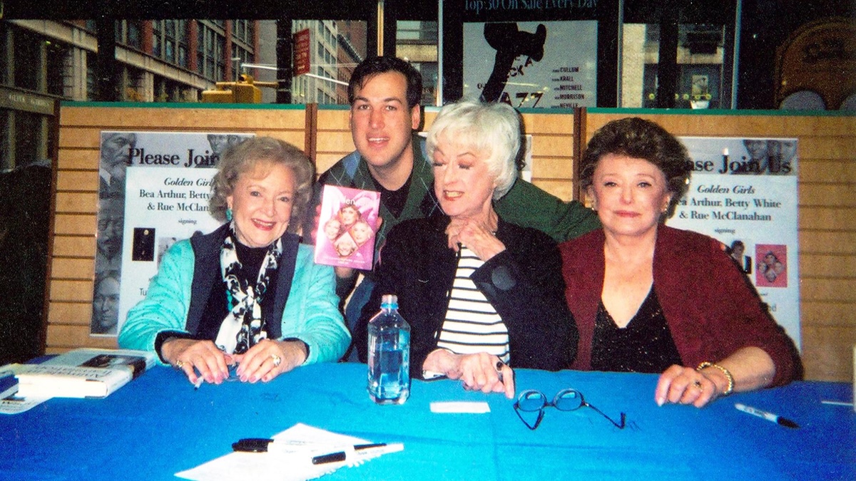 Jim Colucci with the Golden Girls at Barnes & Noble signing of the season 3 DVD box set, Barnes & Noble Chelseay: Nov. 22, 2025.