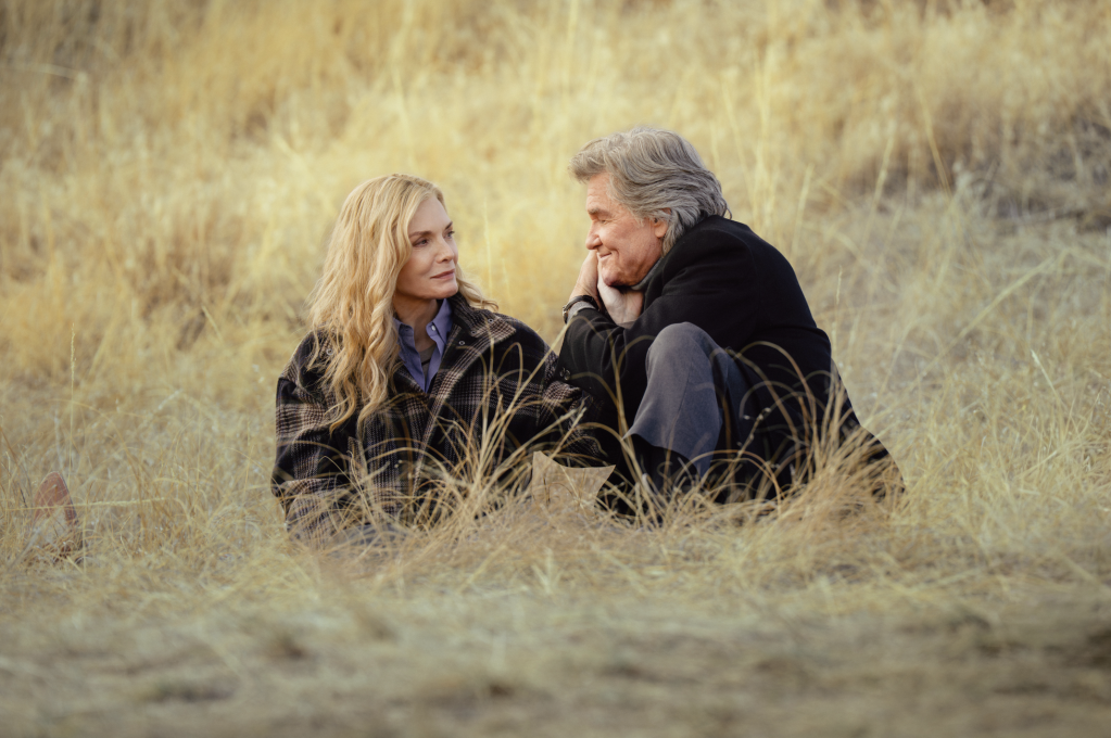 Michelle Pfeiffer as Stacy Clyburn and Kurt Russell as Preston Clyburn, The Madison, 2026