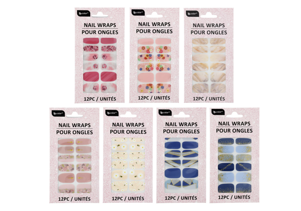 Stick-on Nail Wraps