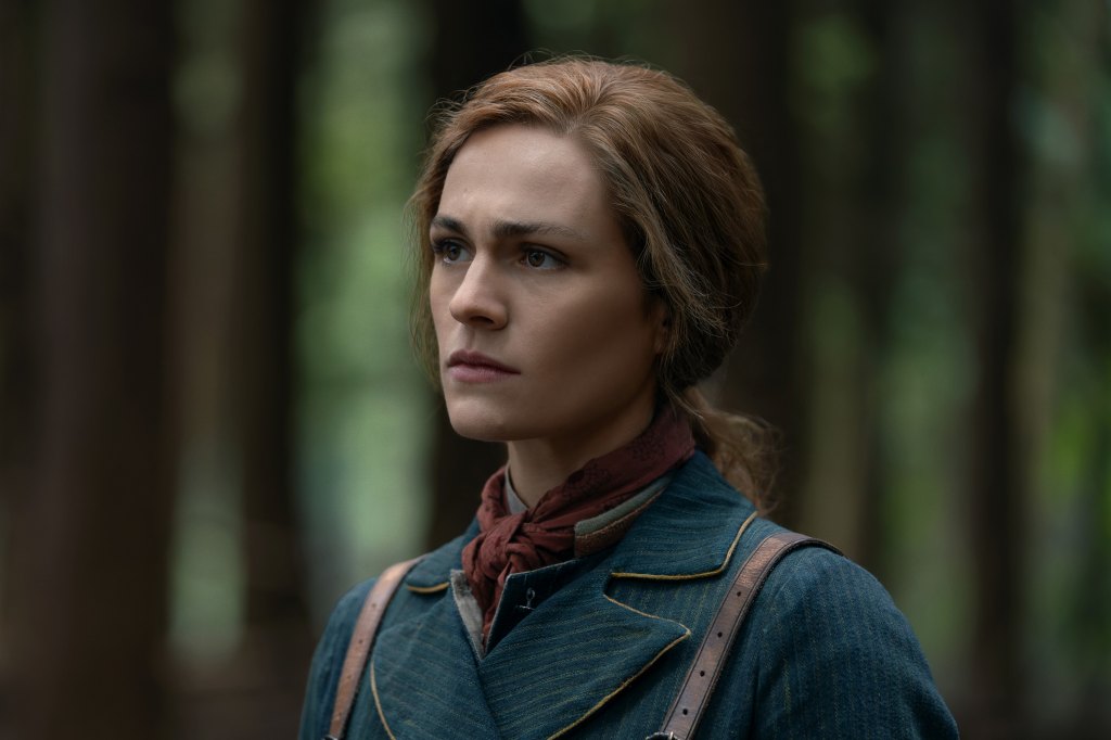 Sophie Skelton as Brianna in Outlander, 2026