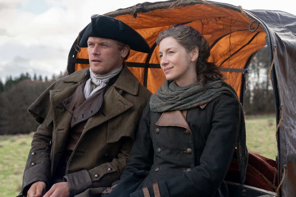 Sam Heughan and Caitriona Balfe, Outlander, 2026