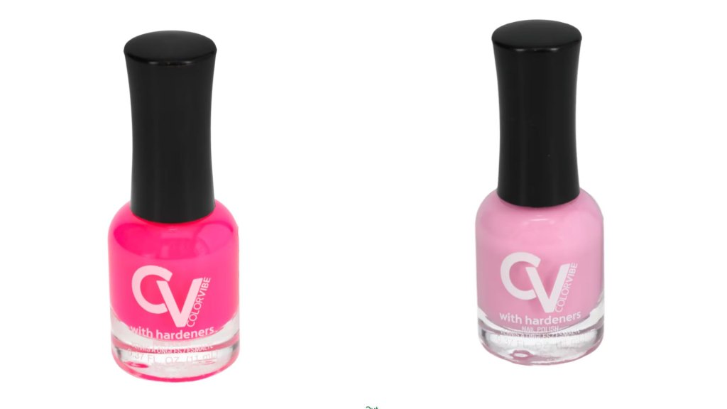 pink nail polish