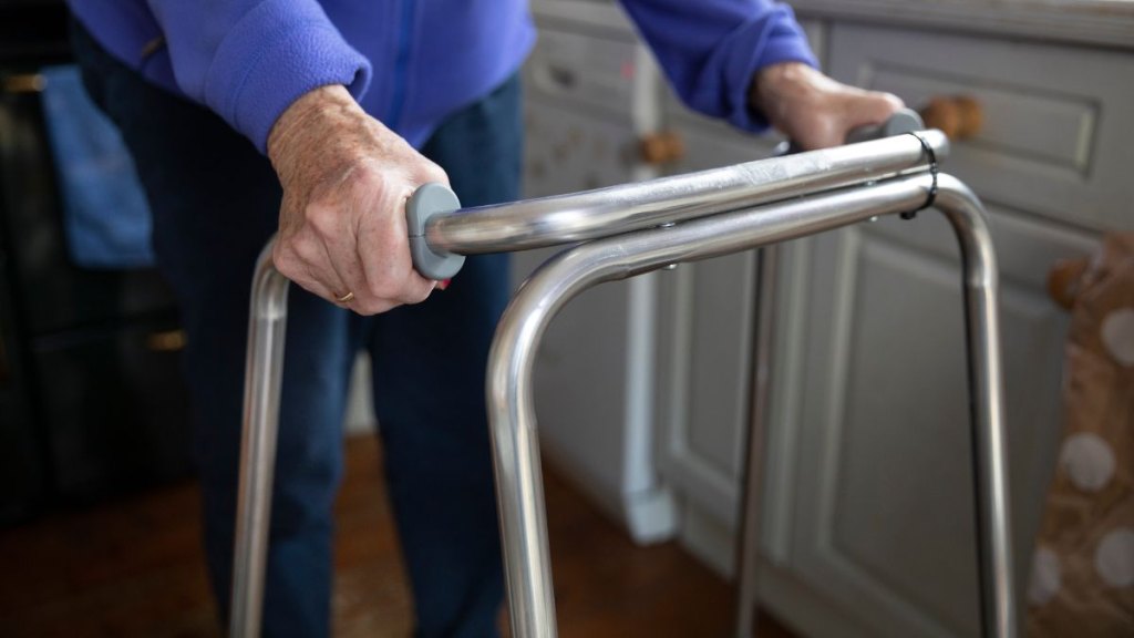 senior with with disabilities