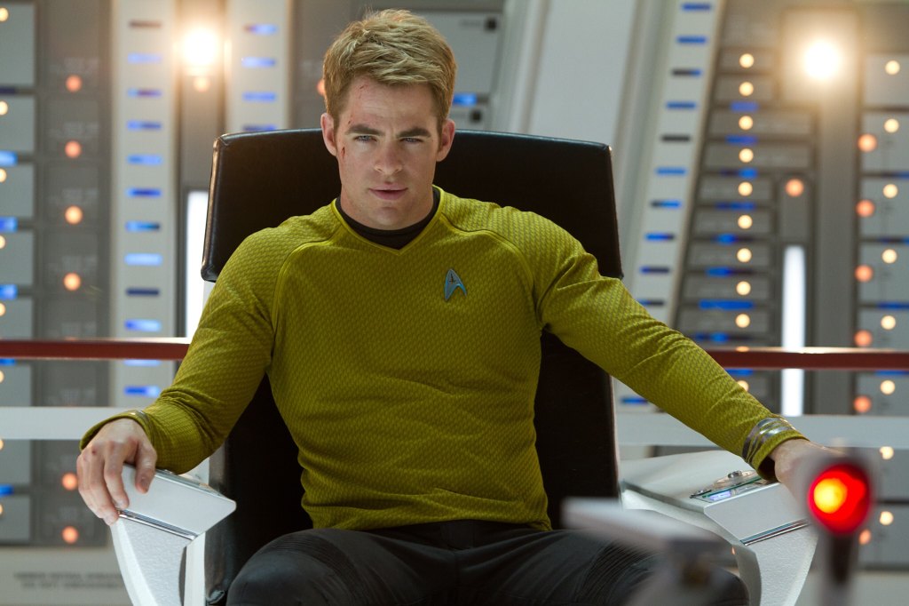 Chris Pine as Captain Kirk