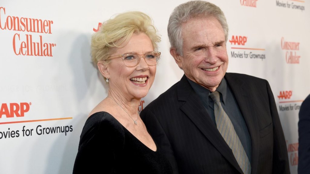 Annette Bening and Warren Beatty in 2020
