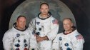 Commander Neil Armstrong, Command Module Pilot Michael Collins and Lunar Module Pilot Buzz Aldrin in 1969