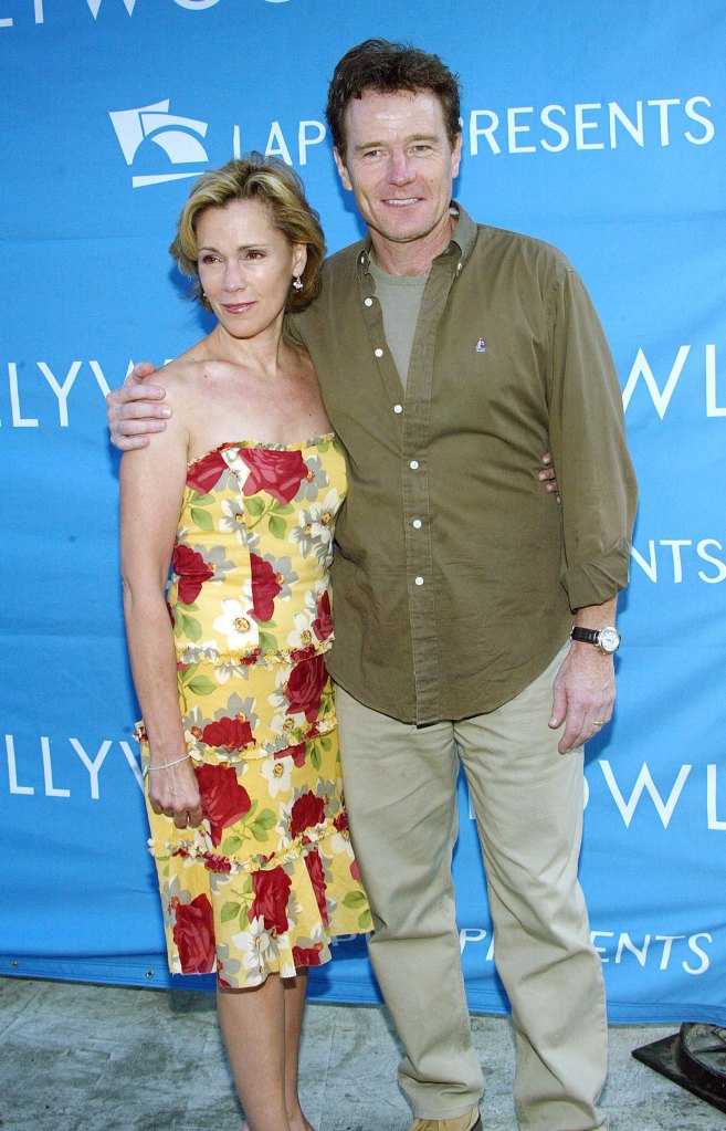 Robin Dearden and Bryan Cranston in 2005