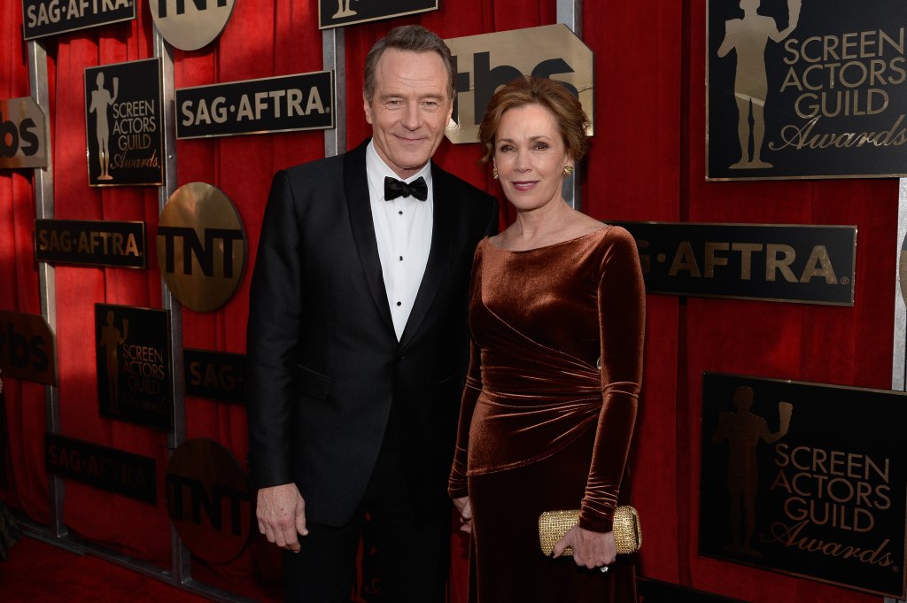 Bryan Cranston and Robin Dearden in 2016