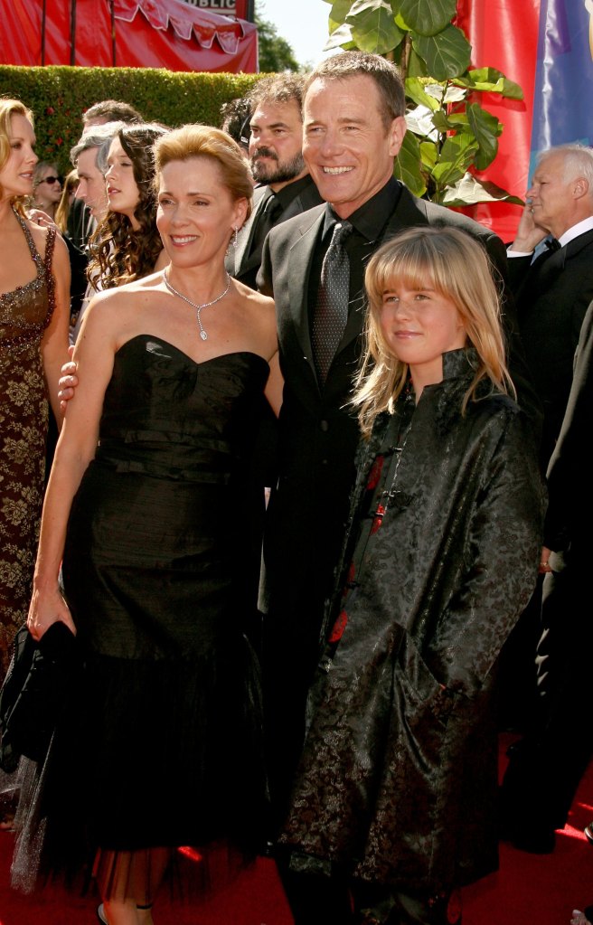 Bryan Cranston with Robin and Taylor Dearden in 2006