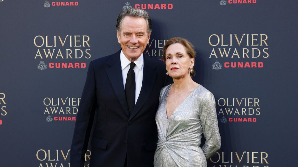 Bryan Cranston and Robin Dearden in 2026