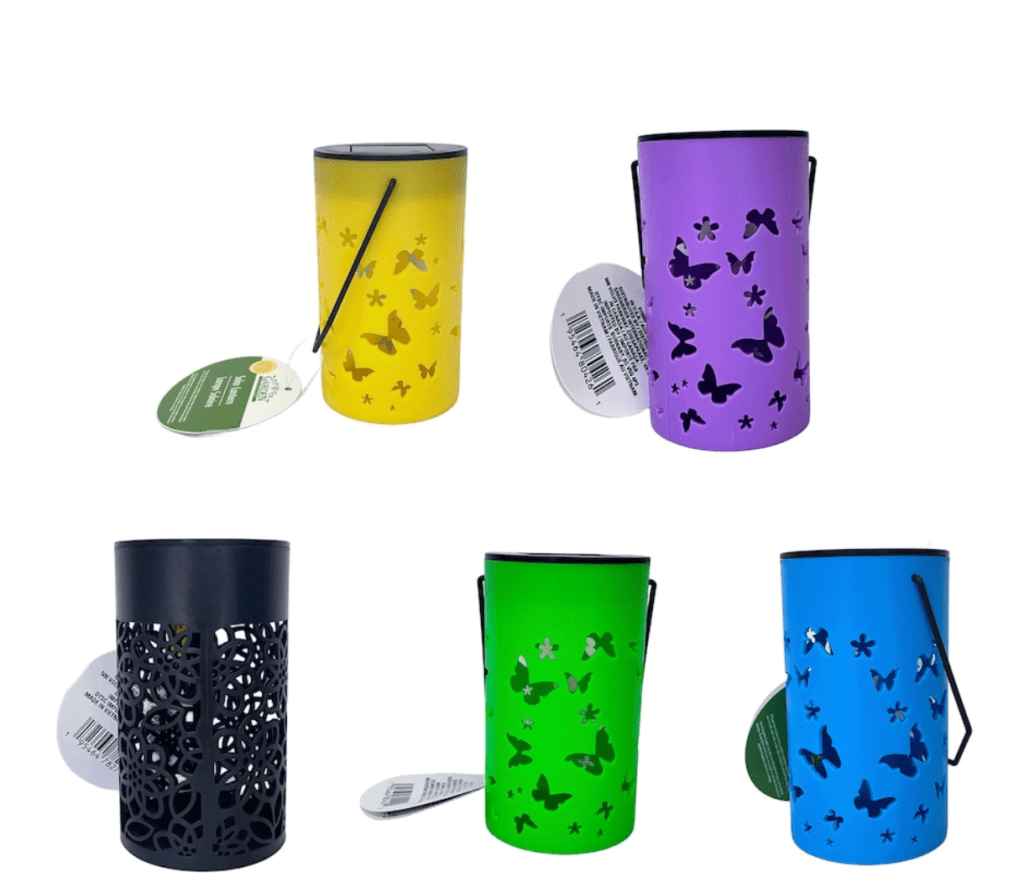 Butterfly Solar Lanterns at Dollar Tree