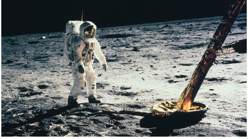 Buzz Aldrin in 1969