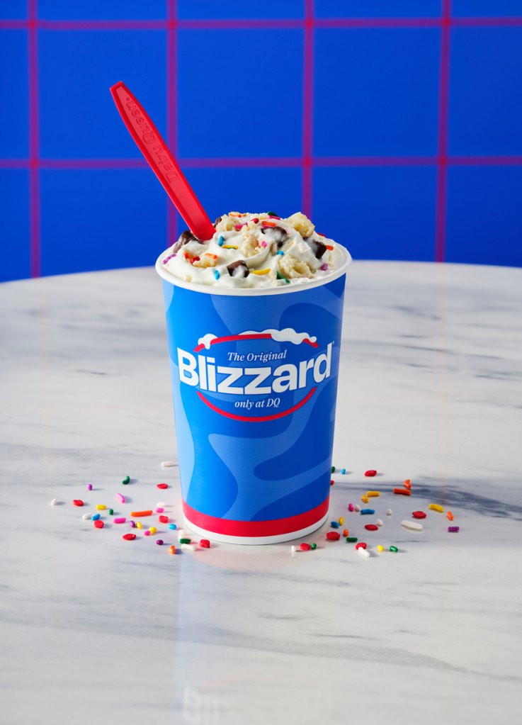 Choco Frosted Donut Blizzard