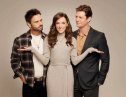 Chuck Wicks, Laura Osnes and Ryan McPartlin in 'Silver Bells at Christmas'