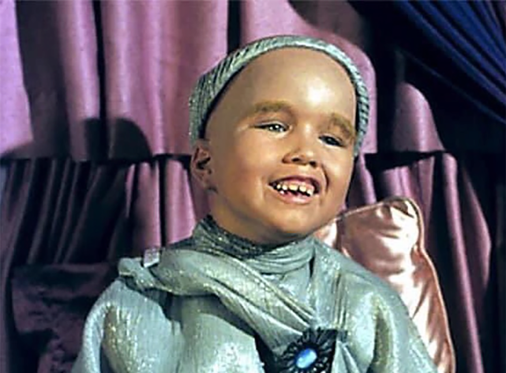 Clint Howard as Balok in Star Trek