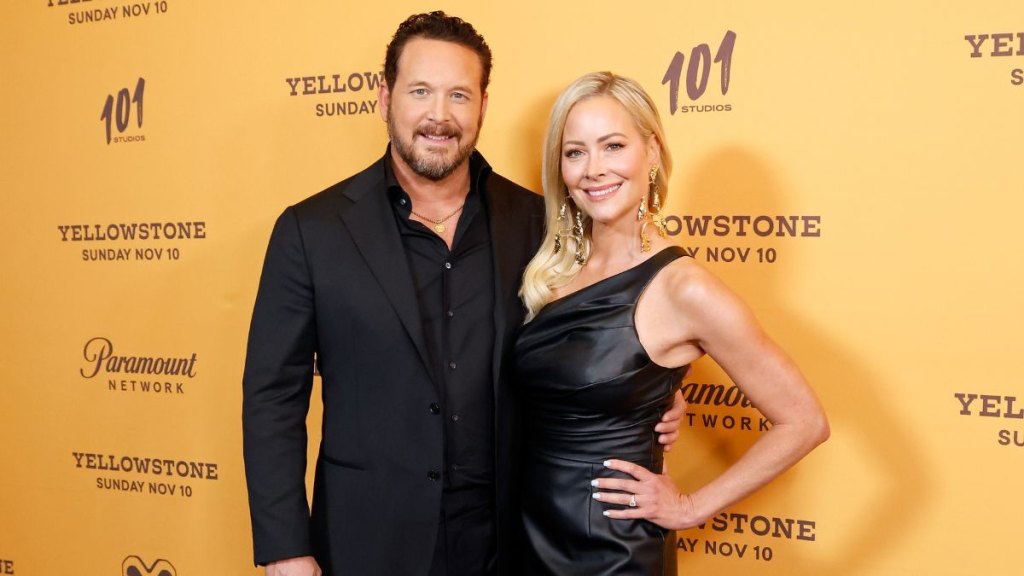 Cole Hauser and Cynthia Daniel in 2024