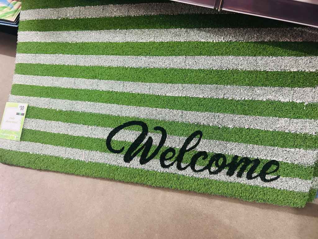 Welcome mat