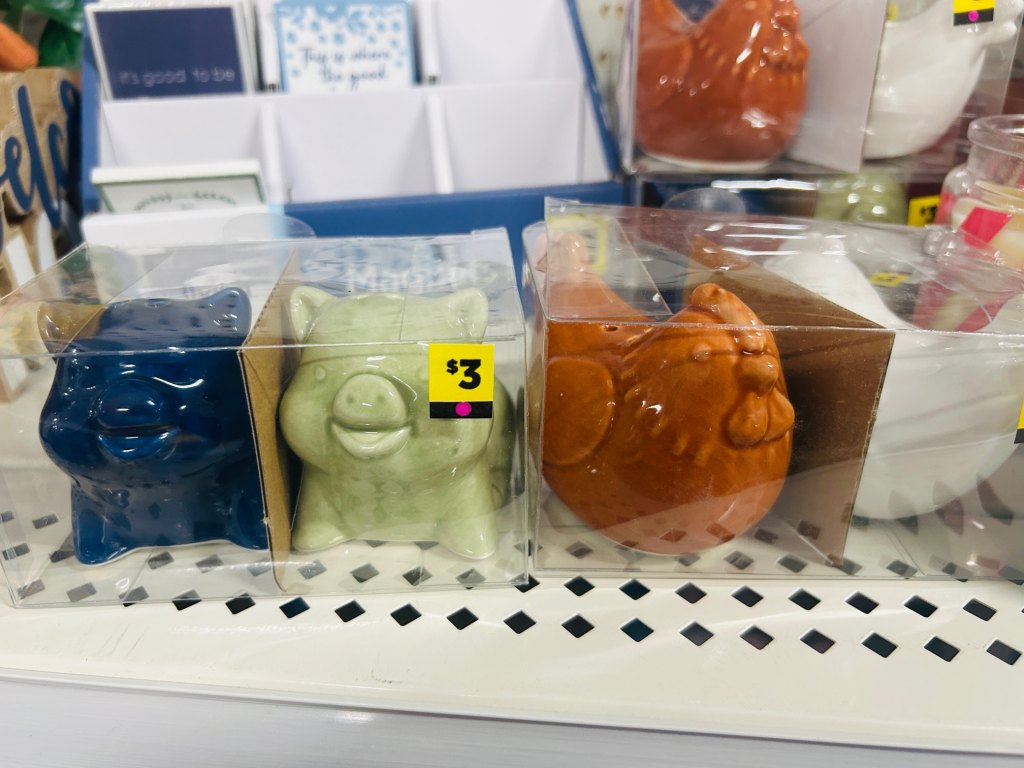 Salt and pepper shakers