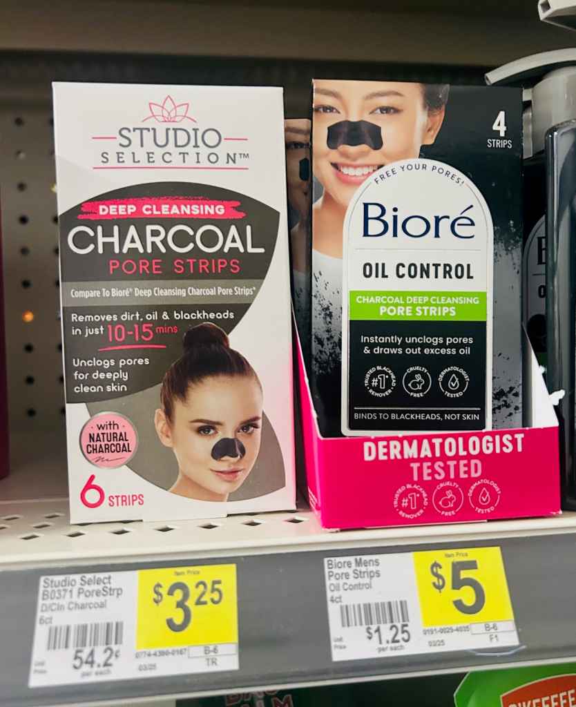 Charcoal strips