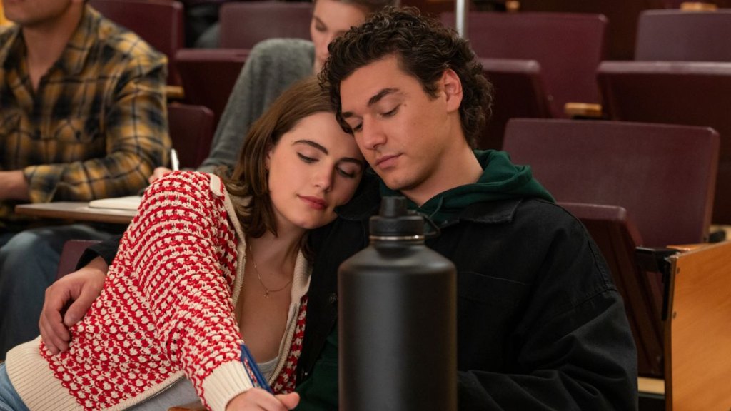 Ella Bright and Belmont Cameli in 'Off Campus'