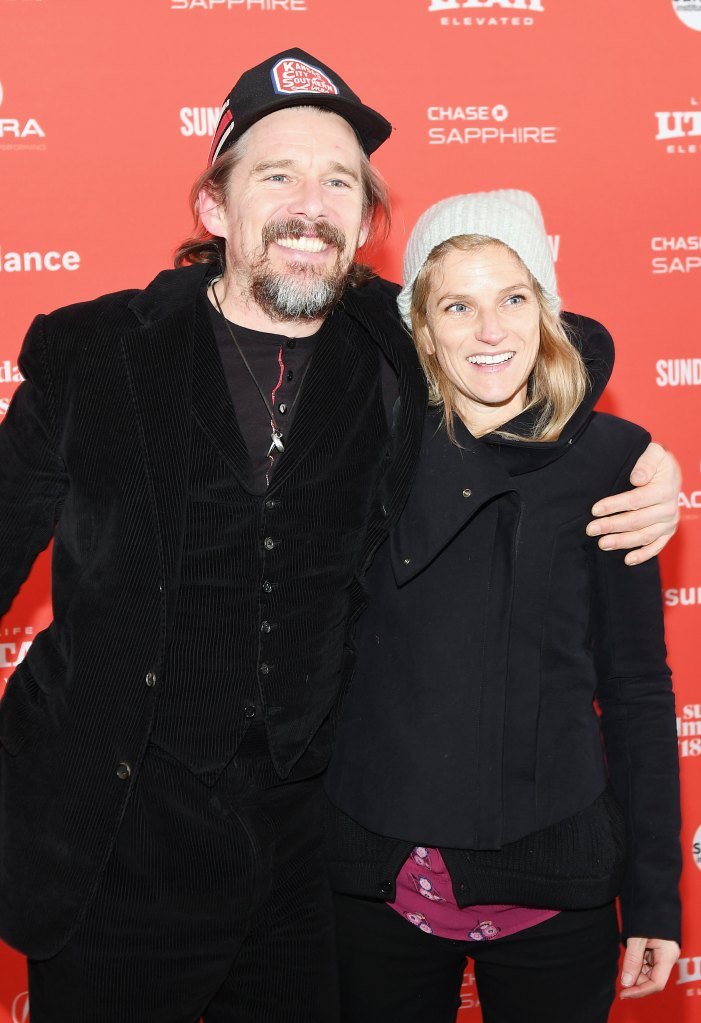 Ethan and Ryan Hawke in 2018