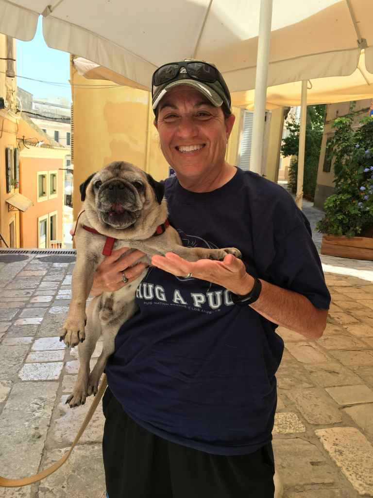 “These dogshave taught me perseverance and patience,” says Gwenn, who dedicated her life to pug rescues
