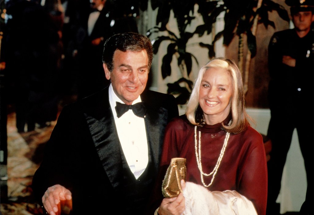 Mike Connors and Mary Lou Willey circa 1985 in New York City. 