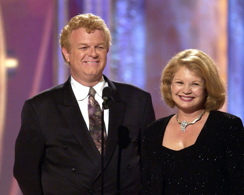 Johnny Whitaker and Kathy Garver of the original "Family Affair" 