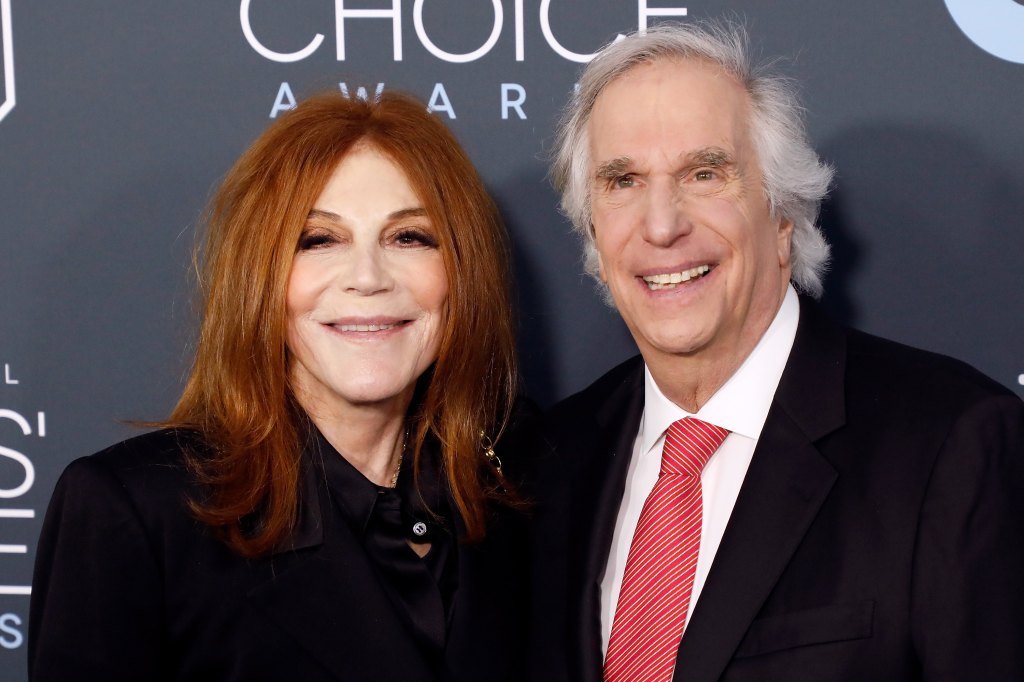 Stacey Weitzman and Henry Winkler, 2020