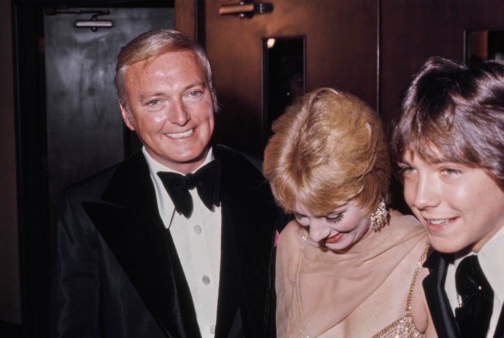 Jack Cassidy, Shirley Jones and David Cassidy in 1971 