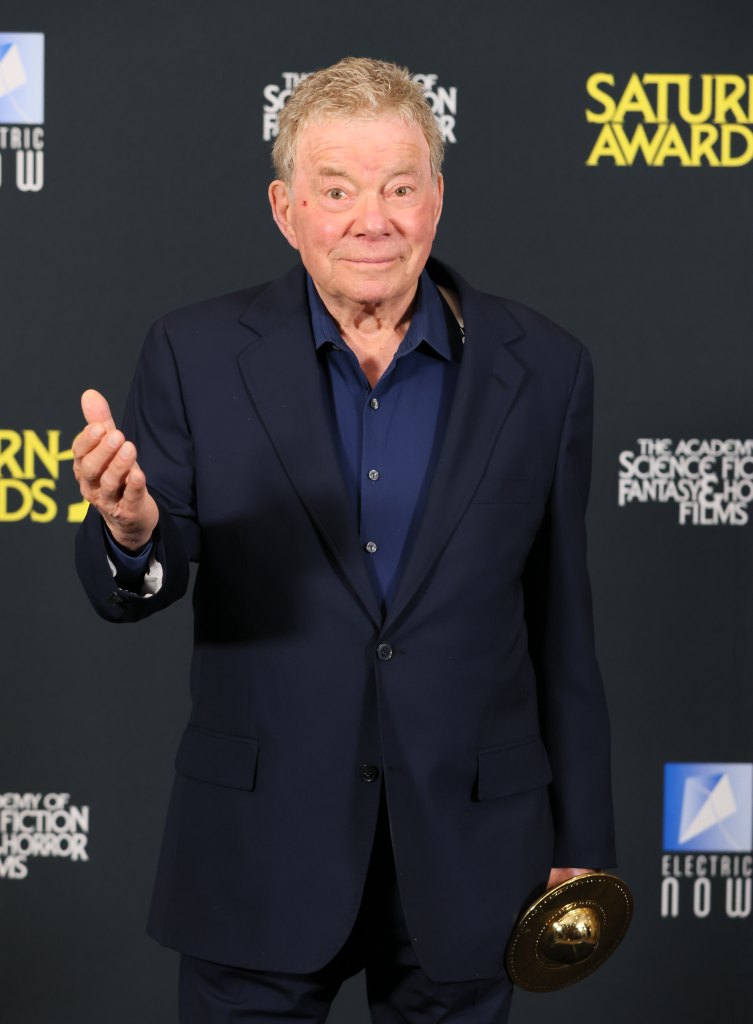 William Shatner attends the 53rd Annual Saturn Awards held at Hilton Universal City Hotel on March 8, 2026 in Universal City, California.