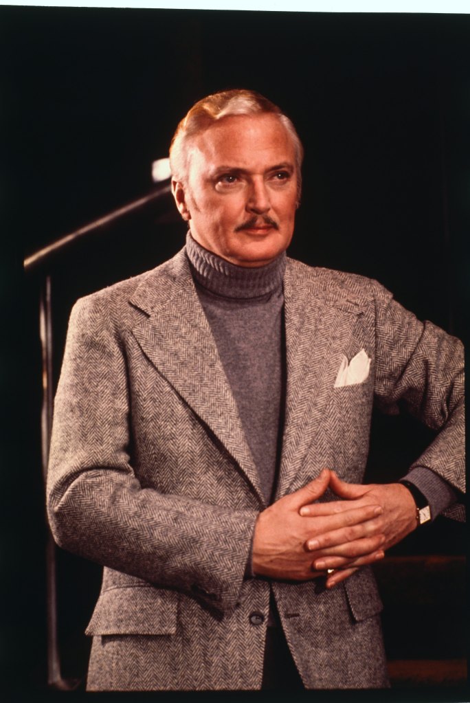 Actor Jack Cassidy performing in the play, Murder Among Friends.