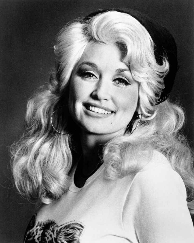 Country singer Dolly Parton, circa 1970