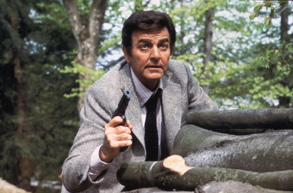 Mike Connors in action as Joe Mannix 