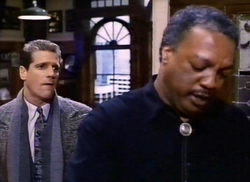 Glenn Frey and Paul Winfield in Wiseguy