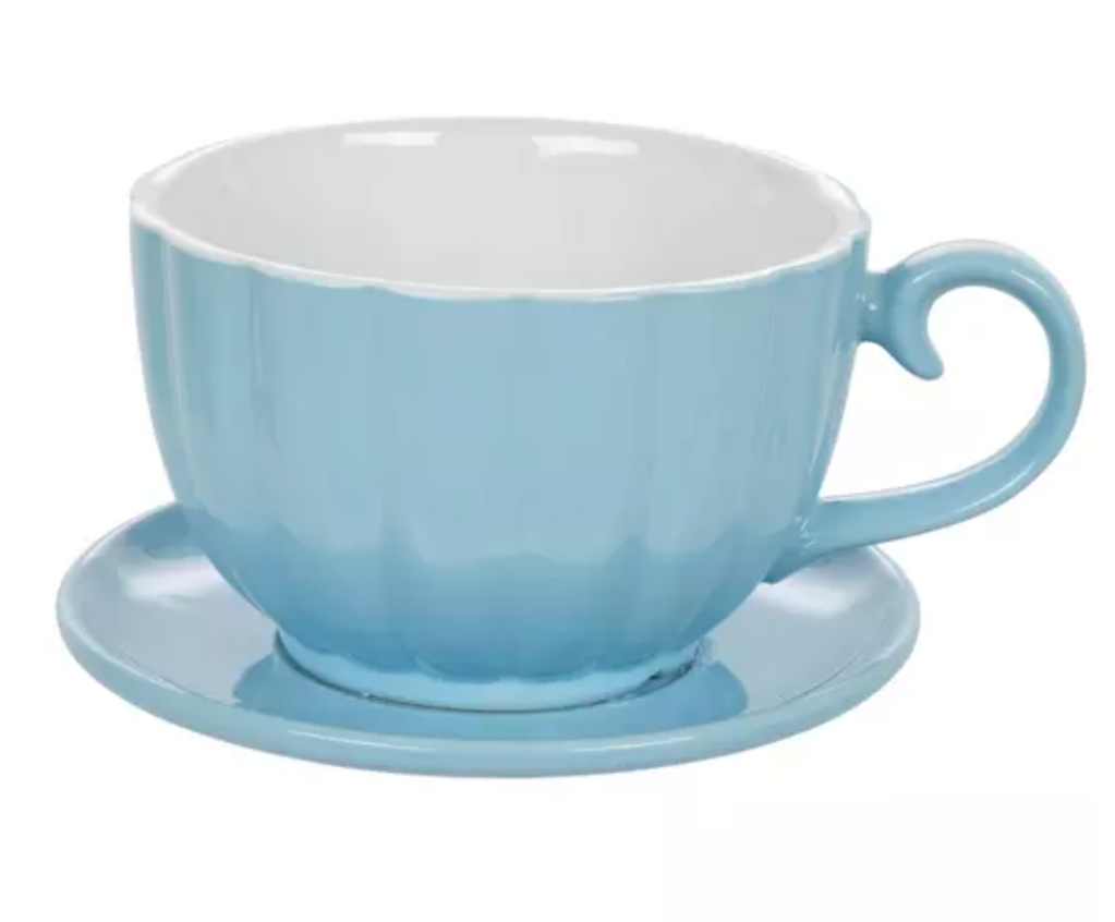 Teacup planter