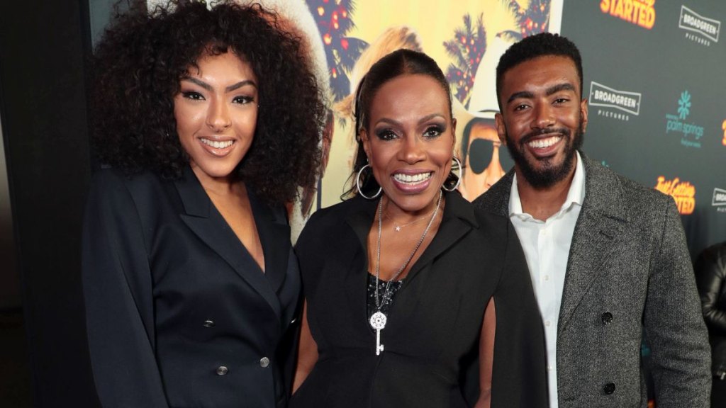 Ivy-Victoria Maurice, Sheryl Lee Ralph and Etienne Maurice in 2017