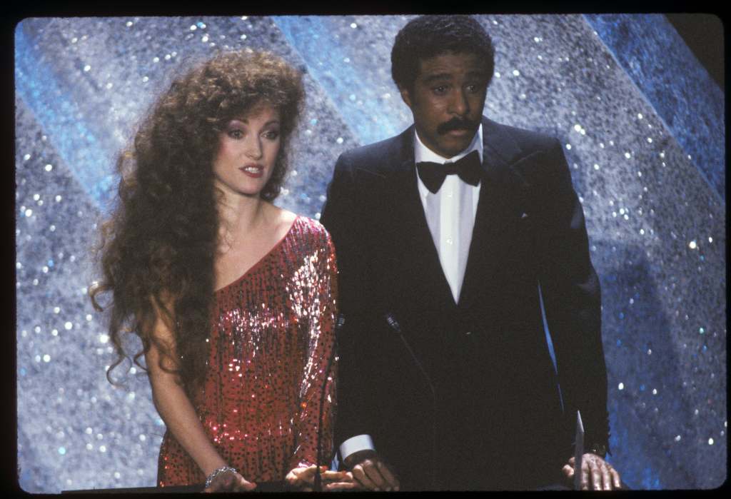 Jane Seymour and Richard Pryor presenting at the 1981 Oscars