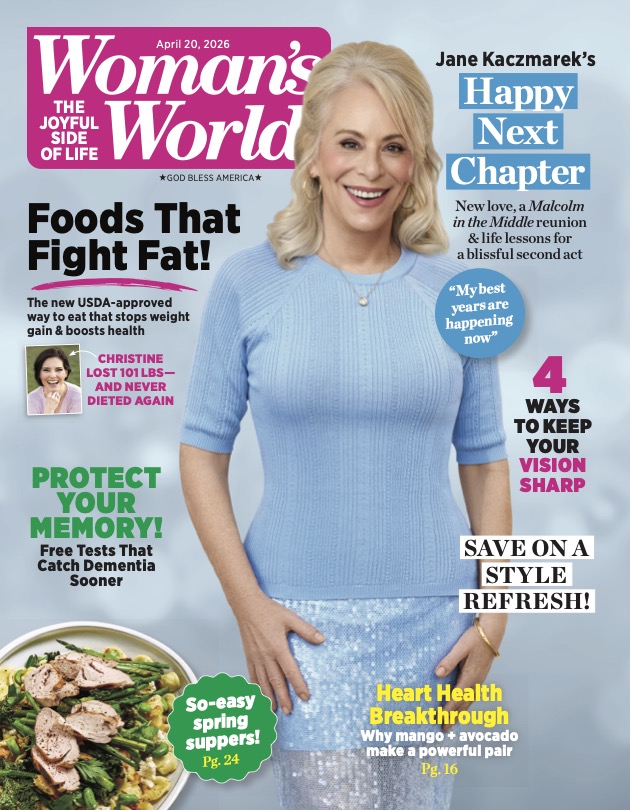 Jane Kaczmarek on the cover of Woman's World