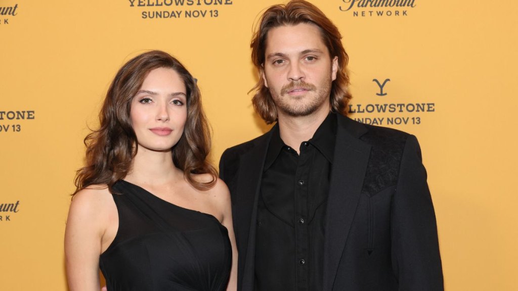 Luke Grimes and Bianca Rodrigues Grimes in 2022 1