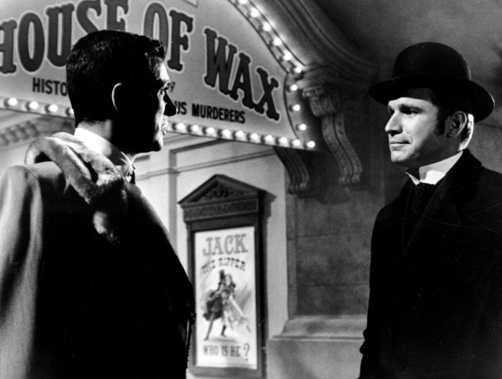 CHAMBER OF HORRORS, from left: Cesare Danova, Wayne Rogers, 1966