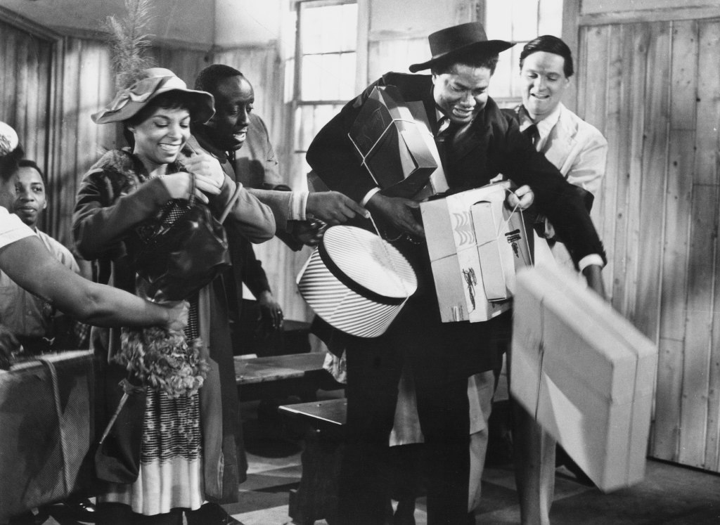 GONE ARE THE DAYS, (aka PURLIE VICTORIOUS), Ruby Dee, Godfrey Cambridge, Ossie Davis, Alan Alda, 1963