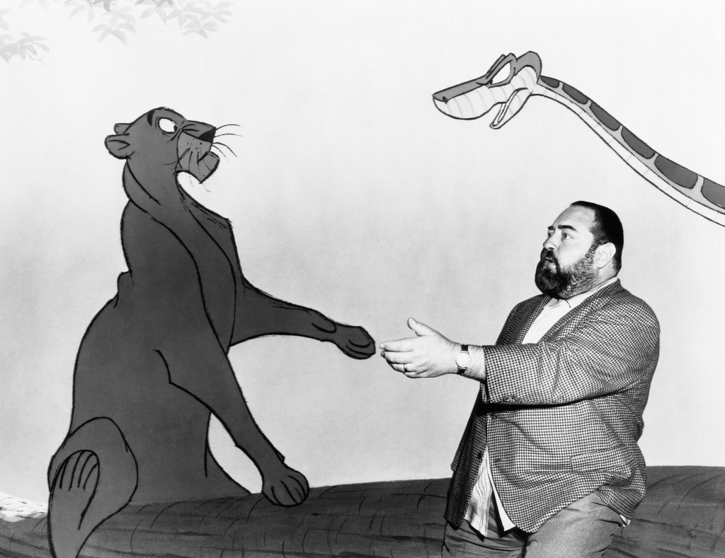 THE JUNGLE BOOK, Sebastian Cabot, as the voice of Bagheera, 1967