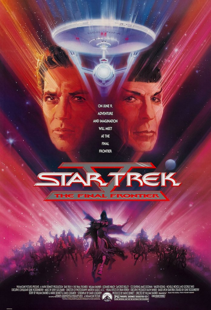 STAR TREK V: THE FINAL FRONTIER, US poster