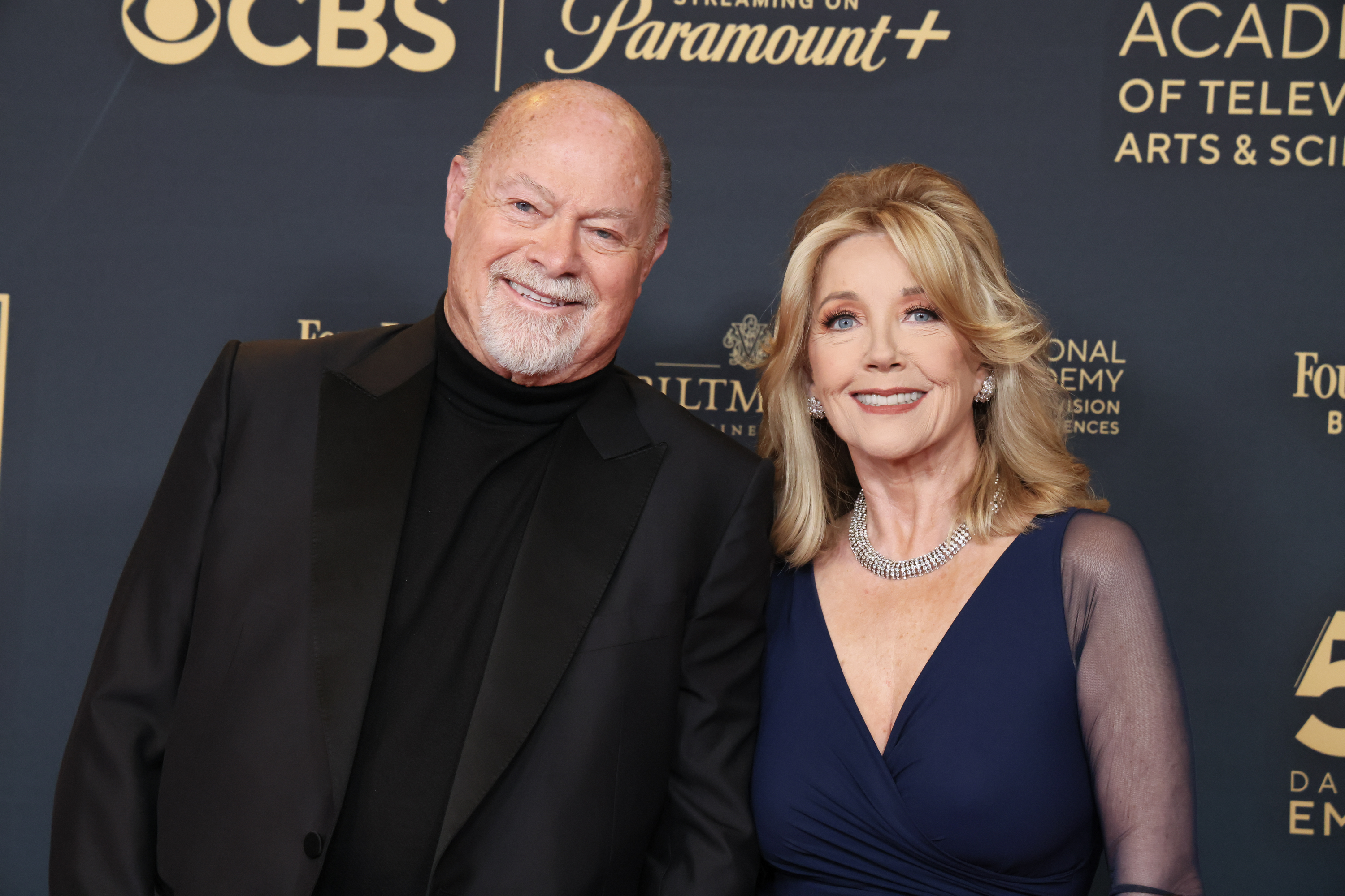 Melody Thomas Scott with Edward J. Scott in 2024