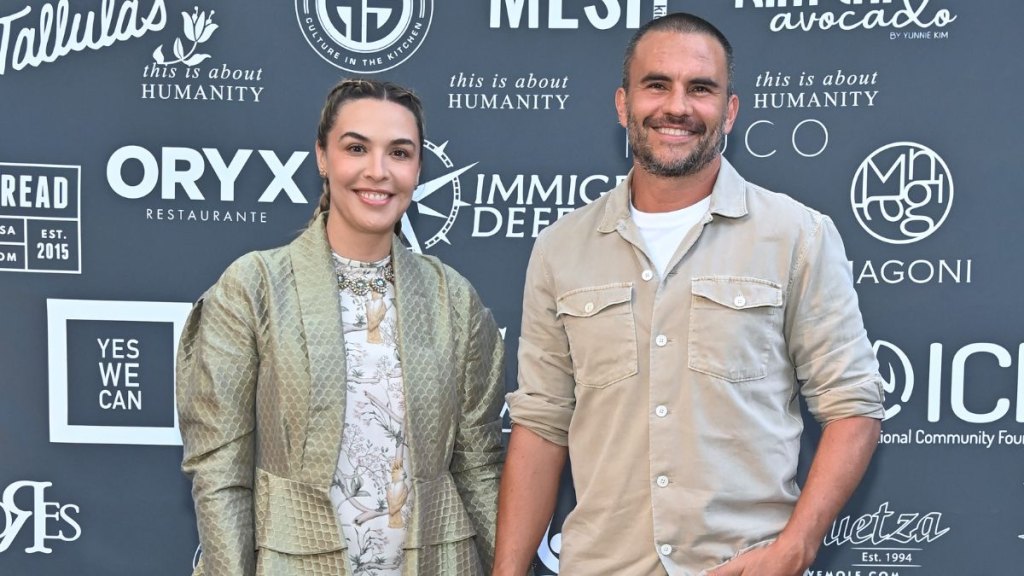 Monica Fonseca and Juan Pablo Raba in 2022