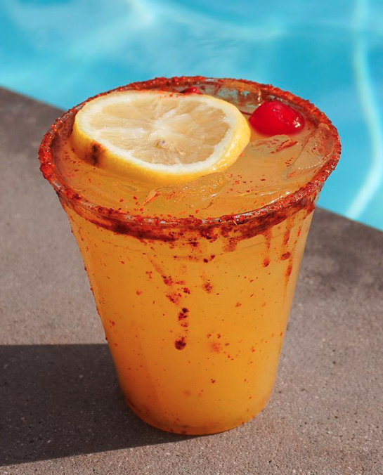 Exotic oasis mocktail